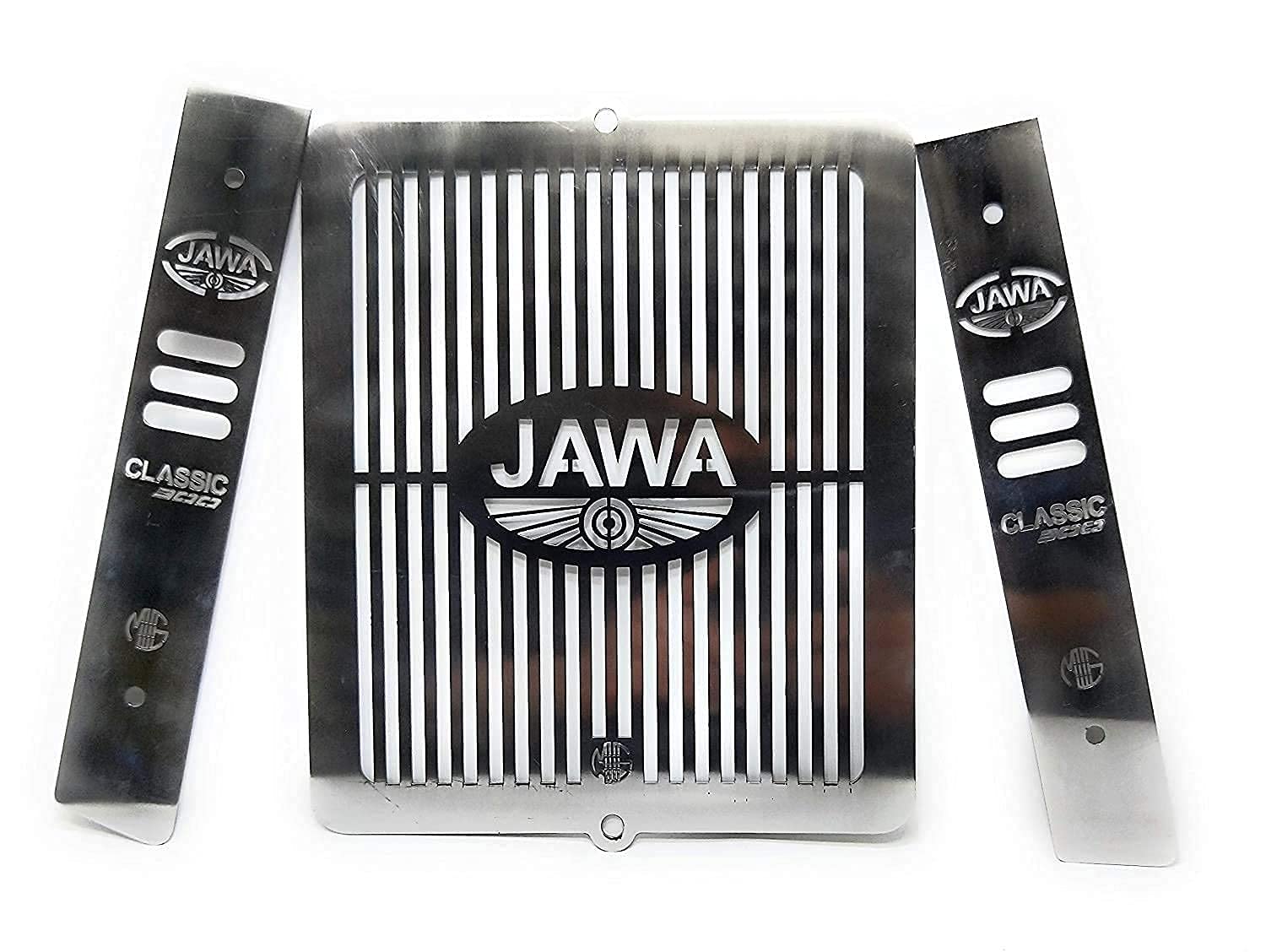 Vagary Stainless Steel Motorcycle Radiator Guard Protector Grill Only Fit in JAWA Motorcycle (JAWA 42)
