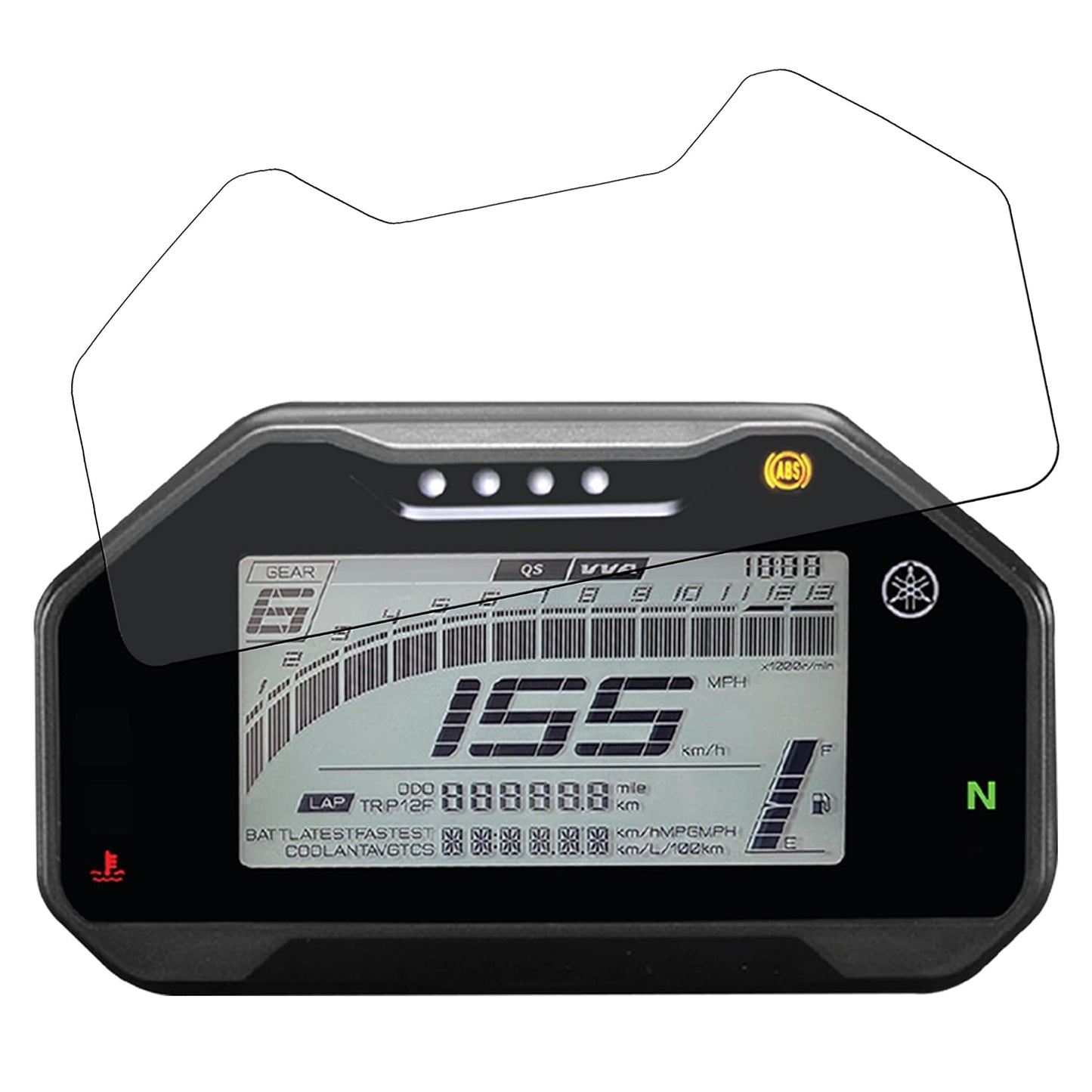 Vagary PET Speedometer Screen Protector/Scratch Guard For Yamaha R15 V3 & Mt 15