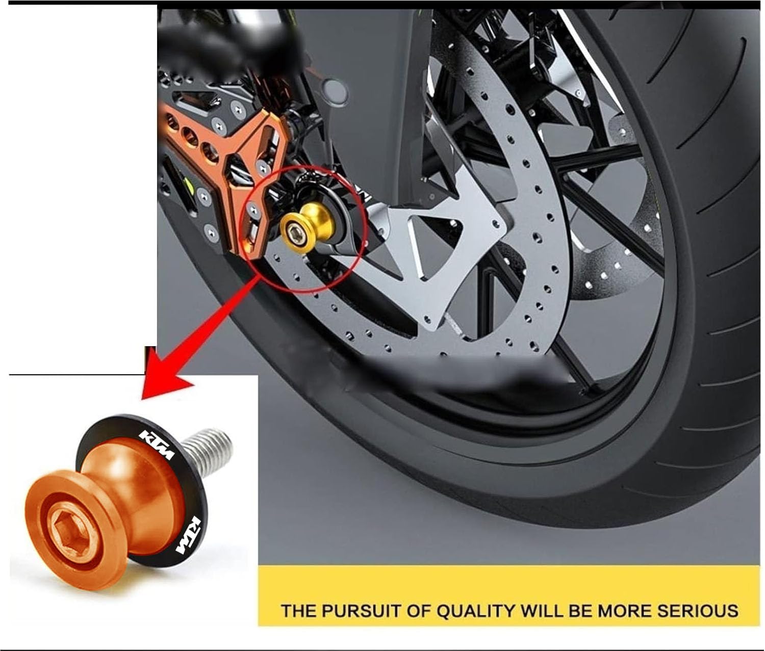 Vagary CNC Frame Stands Screws Swingarm Spools Sliders for KTM Duke Rc All Models