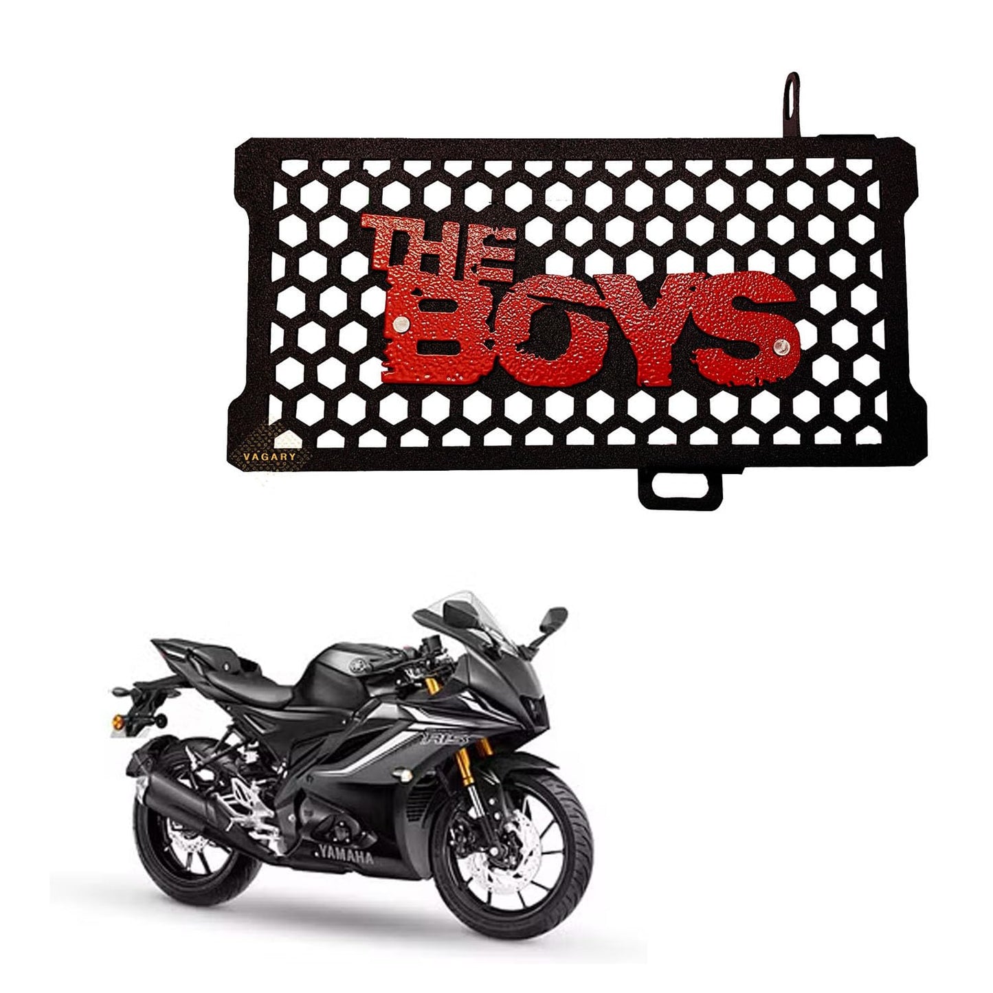 Vagary "THE BOYS Radiator Grill/Radiator Guard/Protector For Yamaha R15 V4/R15 M (BS6) -