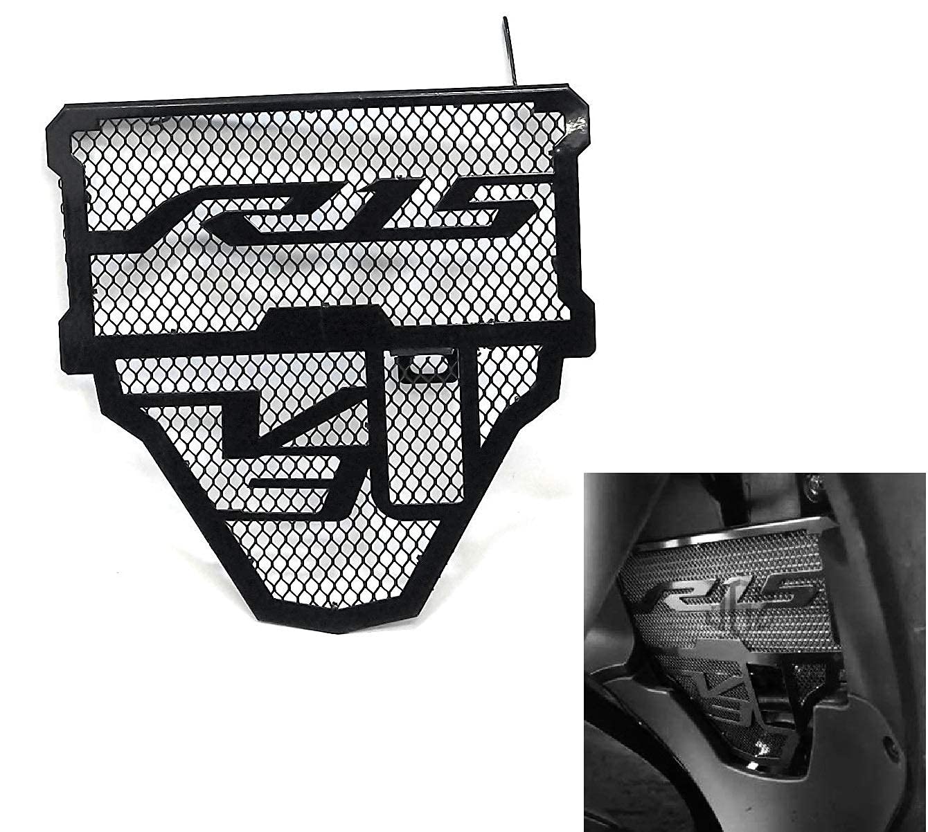 Vagary Radiator Grill/Radiator Guard for Yamaha R15 Bike Radiator Guard- (Black)