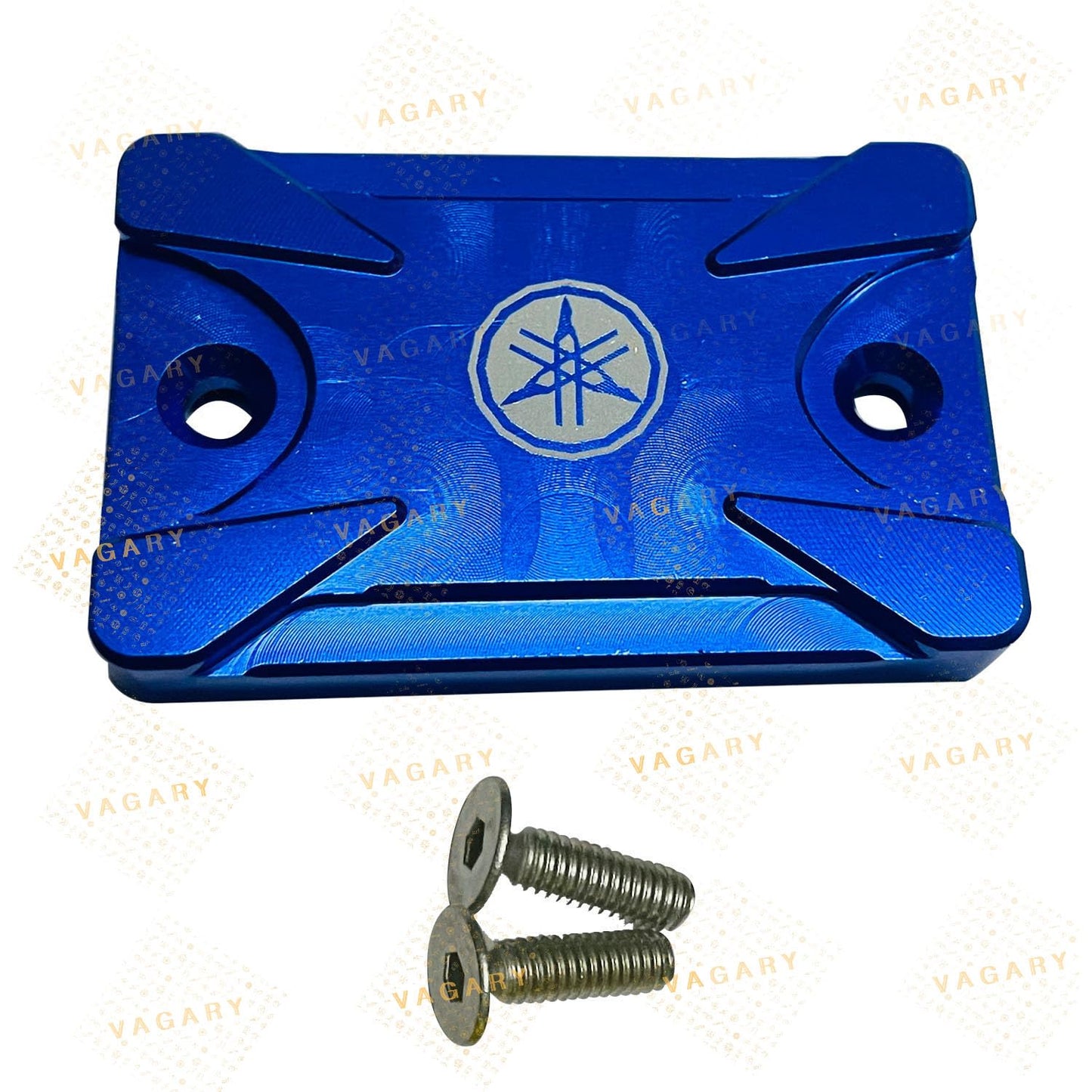 Vagary CNC Aluminium Disc Oil Cap For Yamaha R15 V3,V4, R15M, MT15, R15 V3-BS6, FZX, FZ (Blue)