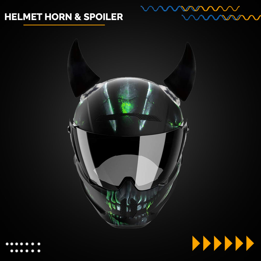 HELMET HORN & SPOILER