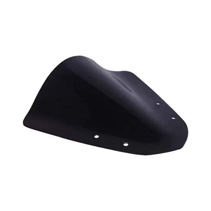 VAGARY Combo of Yamaha MT 15 Imported Short Visor -Matte + MT 15 Winglet (Black & Red)