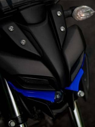 Vagary Combo Visor + Winglet for Yamaha MT 15 Bike Fairing Kit