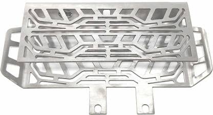 Vagary Stainless Steel Motorcycle Bike Radiator Guard Protector Grill for Royal Enfield Himalayan (Silver) Bike Crash Guard (Royal Enfield)