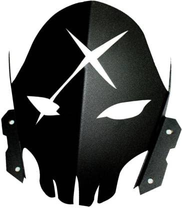 Vagary Combo of Black Metal Visor with Black Winglet for Yamaha MT 15 Bike Windshield