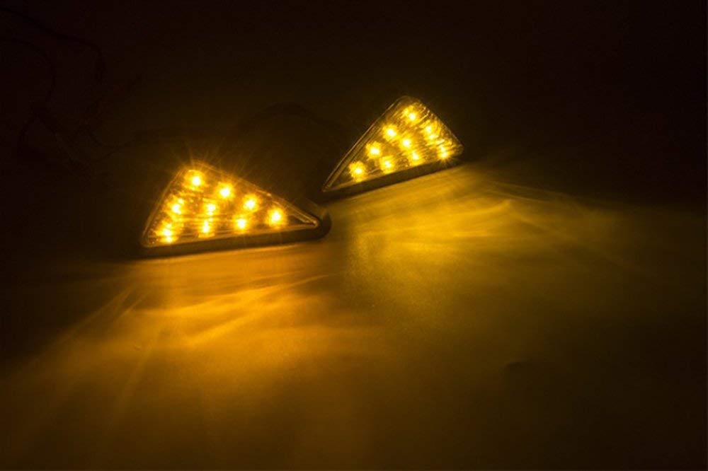 Vagary Universal Bike Indicator Blue Light LED Bulb Turn Signal Light for Yamaha R15 V2/ V3/ V4 & M
