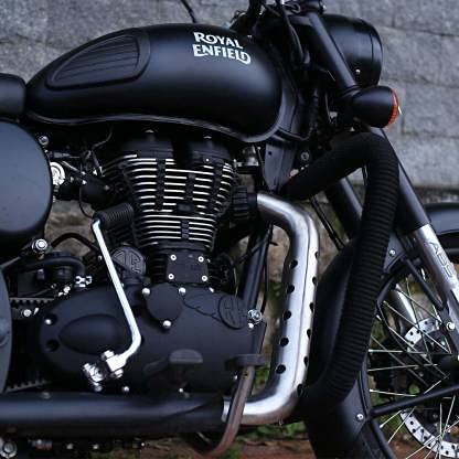 Vagary Heat Shield for Royal Enfield (Stainless Steel)