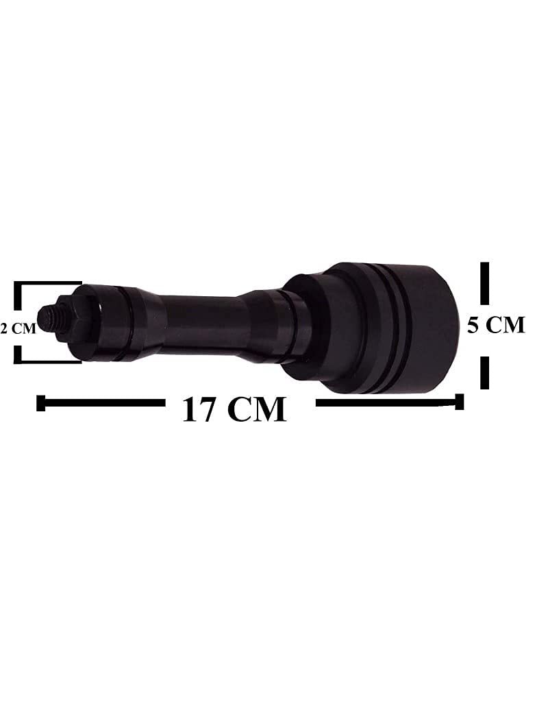 Vagary Pulsar Rs 200 Frame Slider Crash Guard with Brackets (Black)