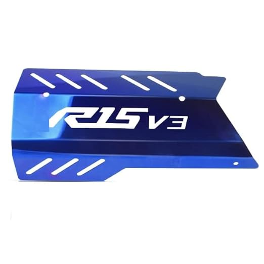 Vagary Bike Exhaust Guard Heat Shield Cover Yamaha R15 V3 Muffler Protector