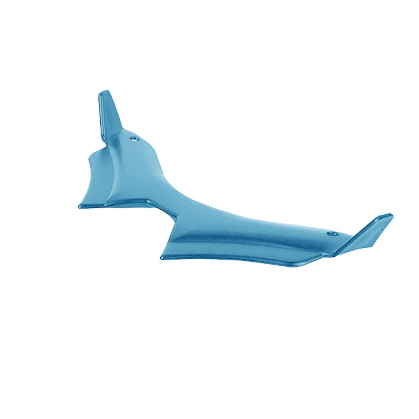Vagary Sky Blue Metal Visor with Winglet for Yamaha MT 15