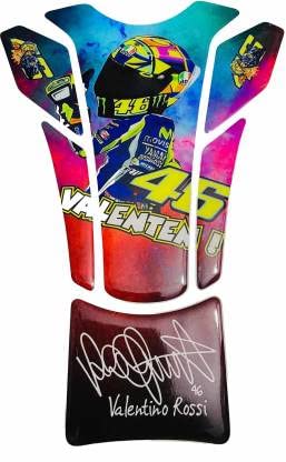 Vagary Tank Pad Scratch Protector for VR 46- RED