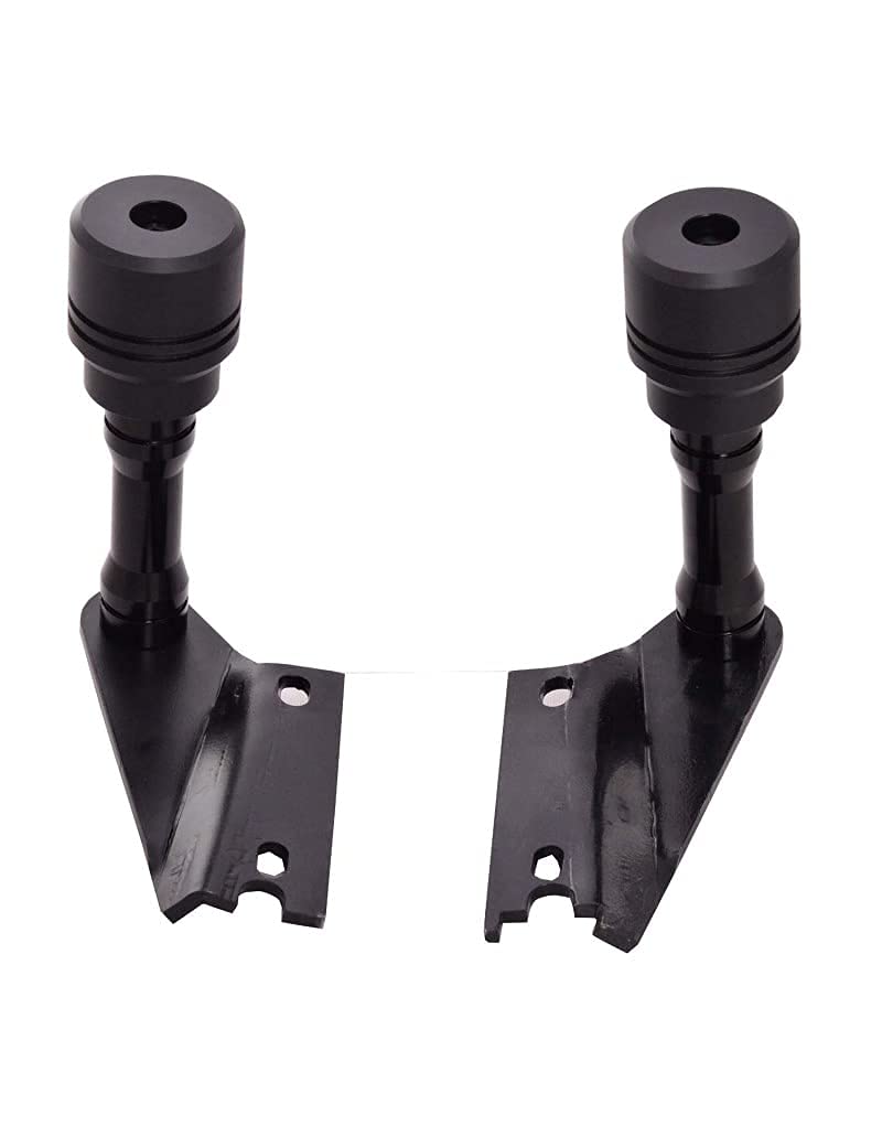 Vagary Pulsar Rs 200 Frame Slider Crash Guard with Brackets (Black)