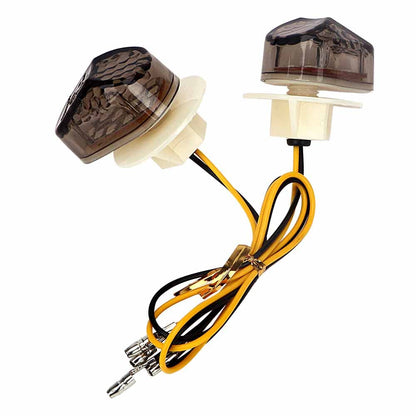 Vagary Front Led Bike Indicator Light for Yamaha, Suzuki, Kawasaki, Honda CBR, R15 V3, V4, R15 V2, Ninja (Yellow)