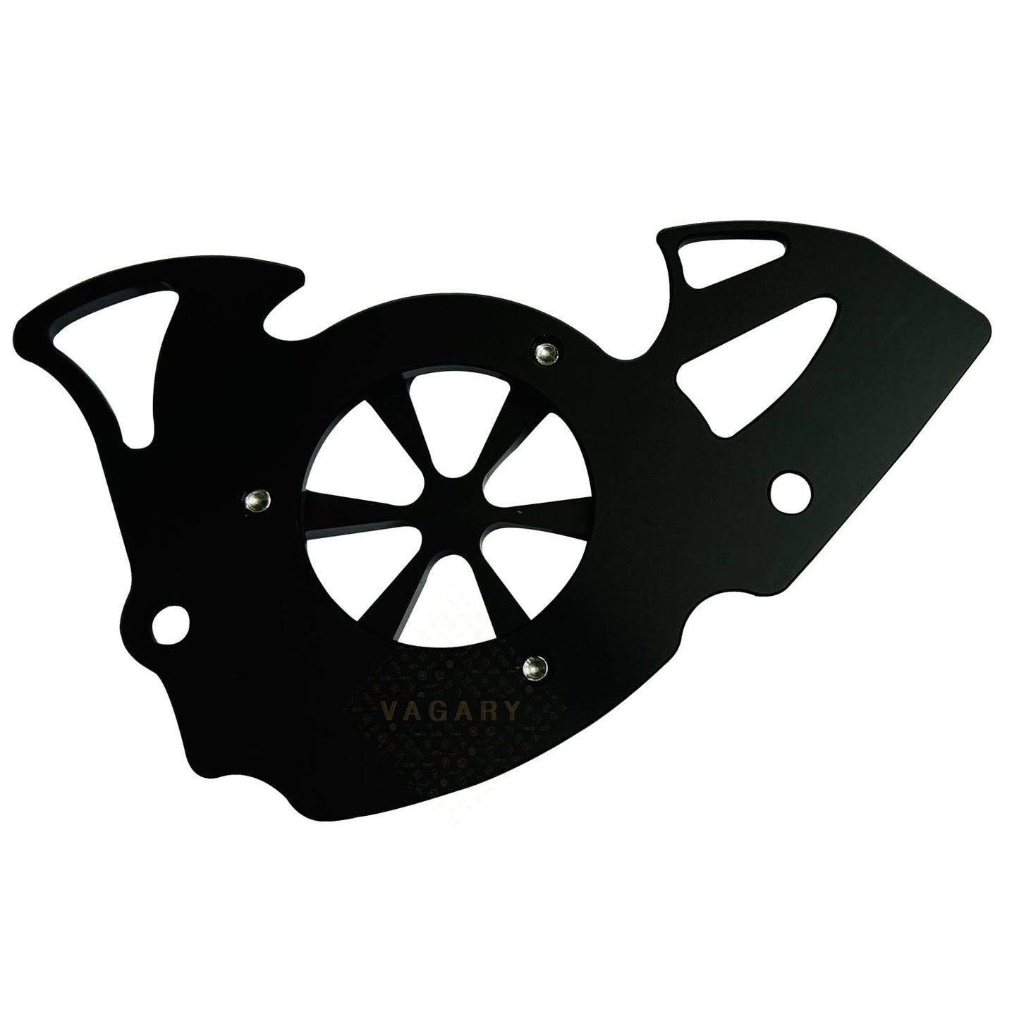 Vagary CNC Aluminum Front Chain Sprocket Cover for Yamaha R15 V4, V3, R15M, MT 15 (BLACK)