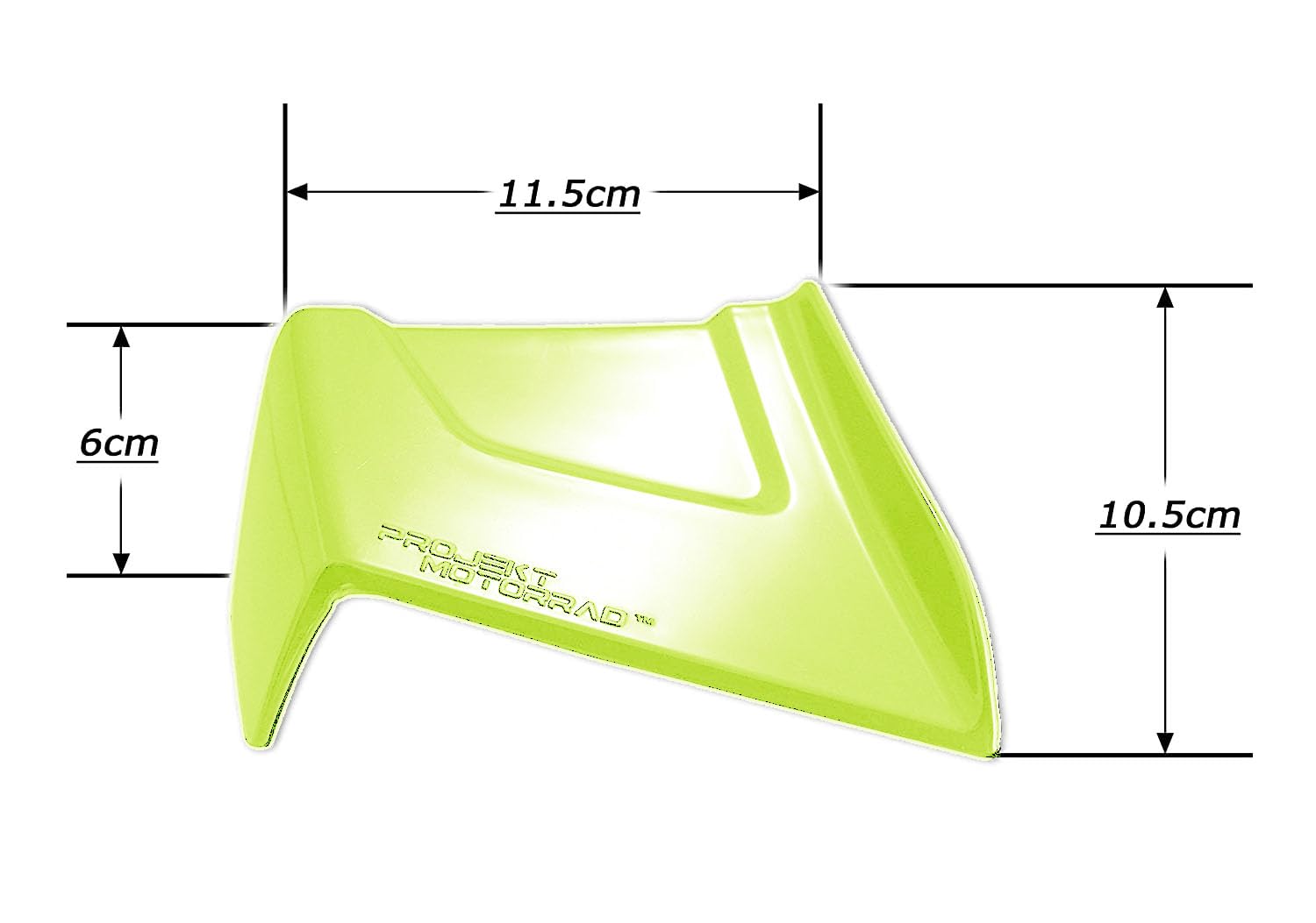 Vagary Bike Side Wing Winglet for Yamaha R15 V3/V4, KTM RC 390,RC 200, RC 125 (Green)