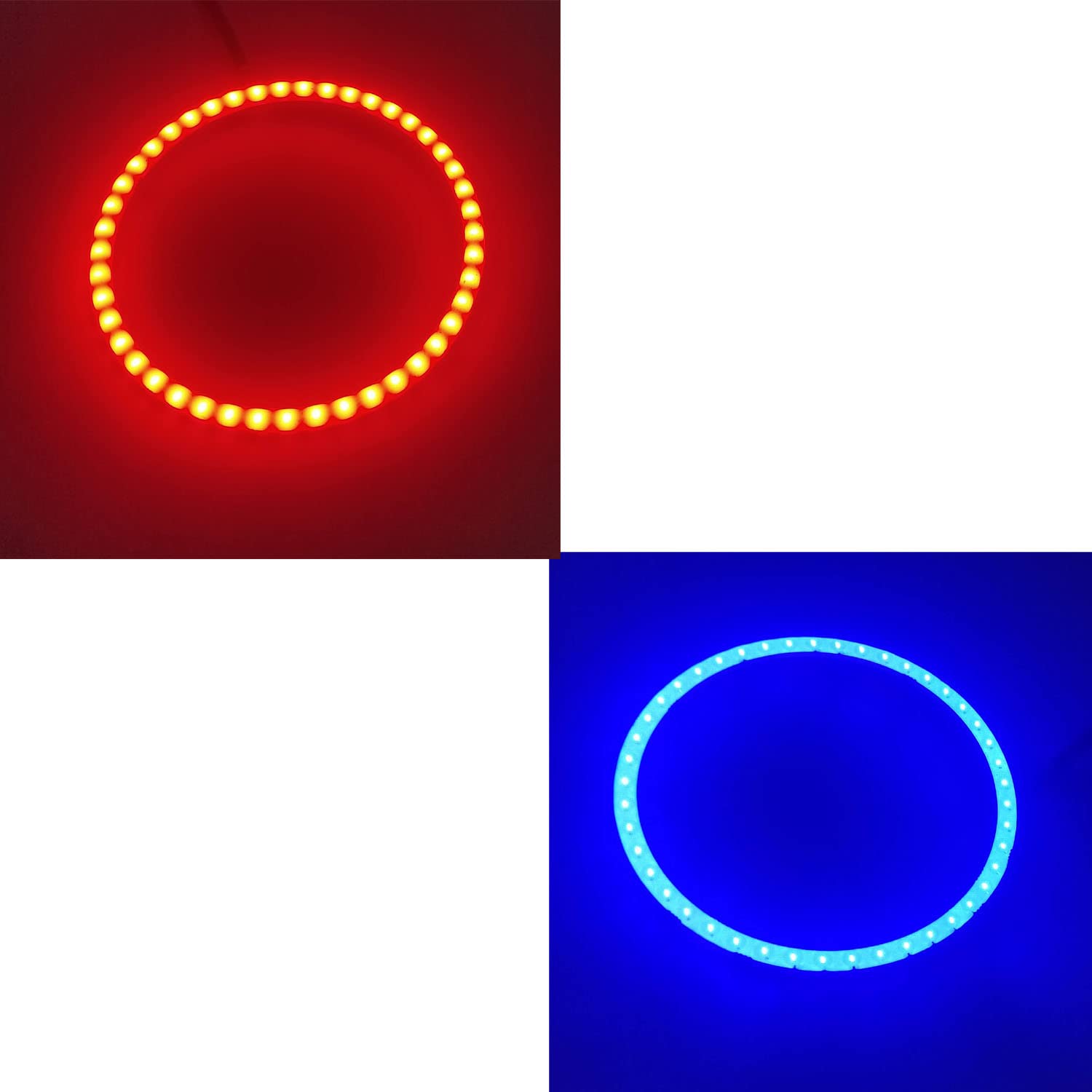 Vagary KTM RC 125/200/390 Angel Eyes Ring Light for Headlight, LED (Multicolor)