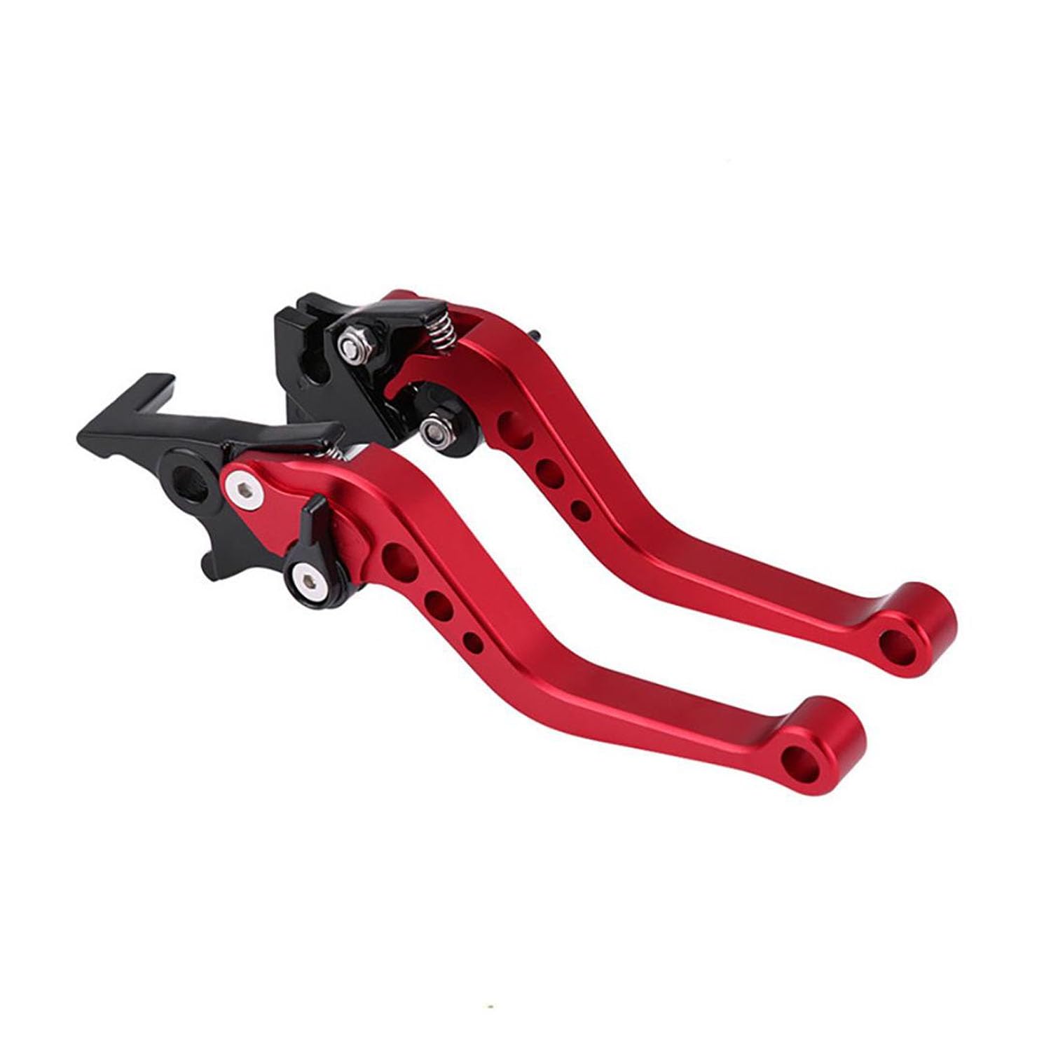 Vagary Red Heavy Duty 6 Positions Adjustment Polished Clutch Brake Lever For Bajaj Pulsar Ns 200, N160