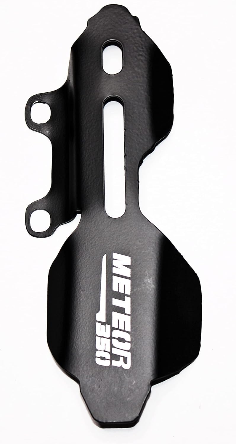 Vagary Rear Master Cylinder Guard Compatible with RE Meteor 350 (Matt Black)