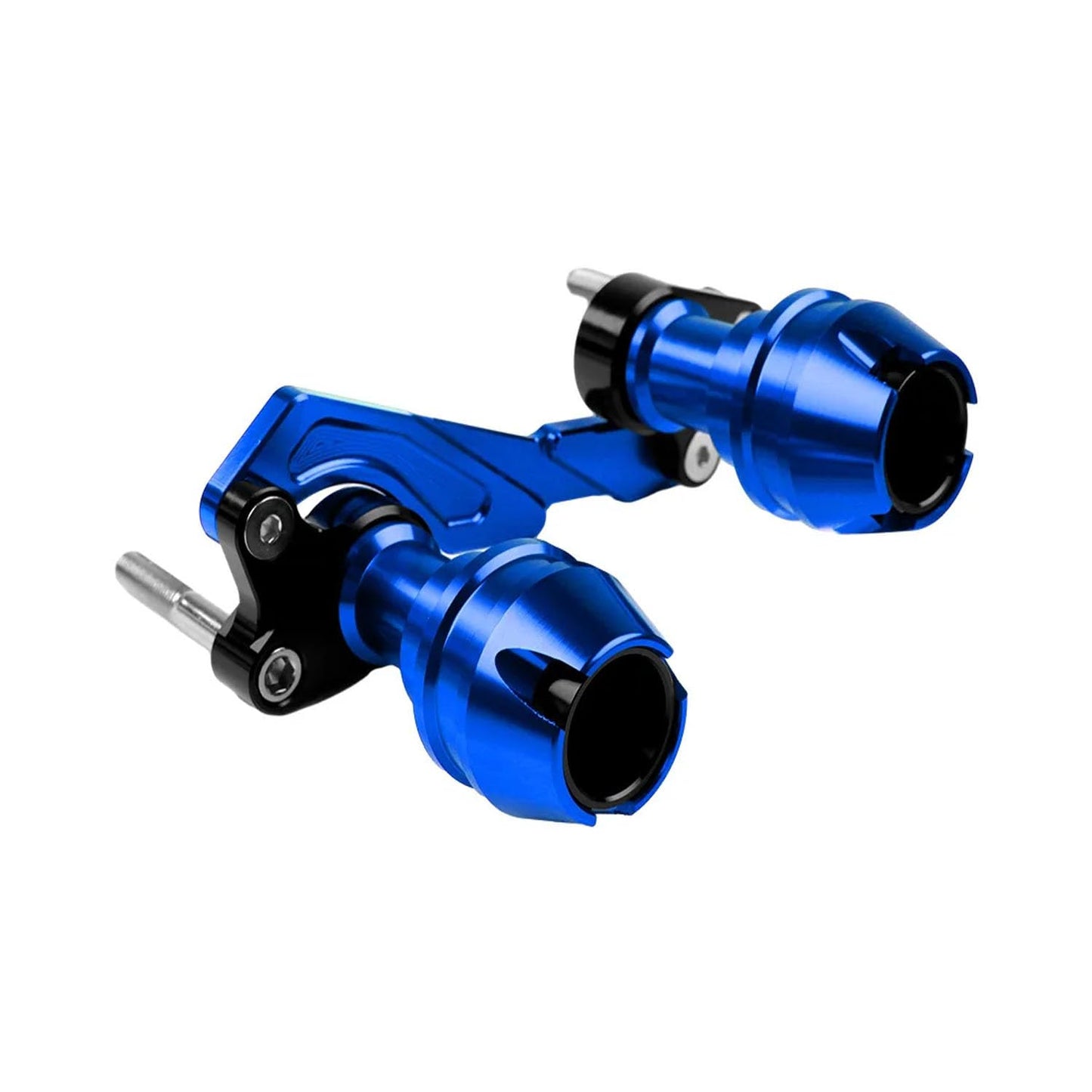Vagary Fork Slider –Anti Crash Protector Rear Fork Wheel Slider for Yamaha Aerox 155 (Blue)