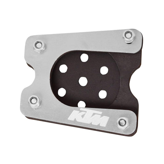 Vagary Premium Side Stand Extender for KTM Duke, KTM RC All Models (Silver)