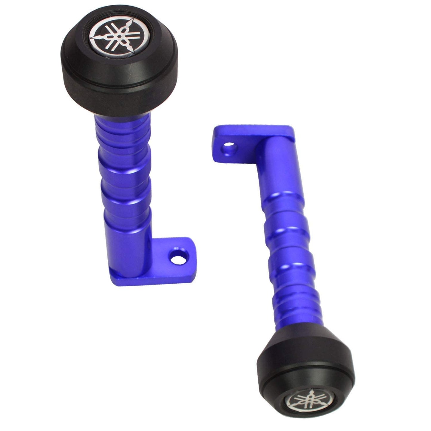 Vagary CNC Frame Slider Crash Protector for Yamaha R15 V3 MT 15 Motorcycle (Blue)