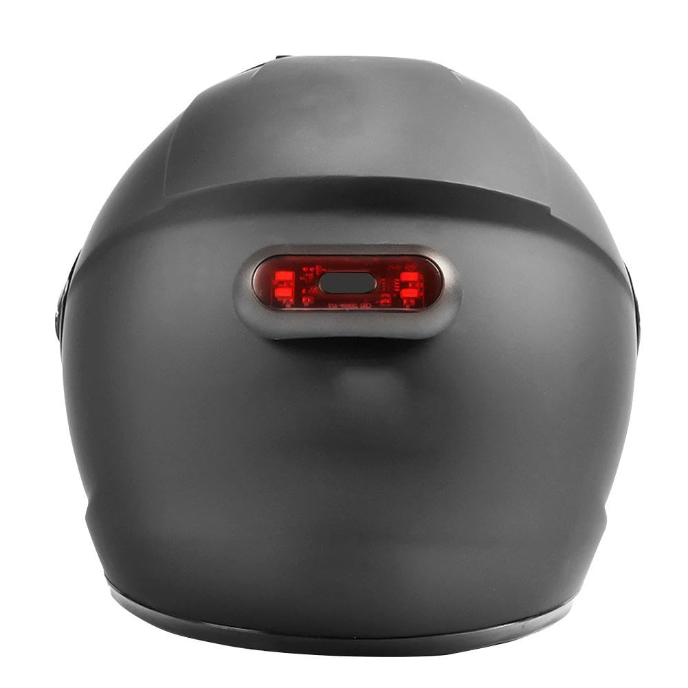 Vagary Universal Helmet Light/LED with 3 Modes Flashing, Motorcycle Bike Rear Red Safety Helmet Light, Warning Tail Light for Night Riding with Rechargeable Battery & USB