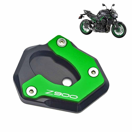 Vagary Motorcycle Kickstand Pad Enlarger Extender Foot Pad for Kawasaki Ninja 650, Z900