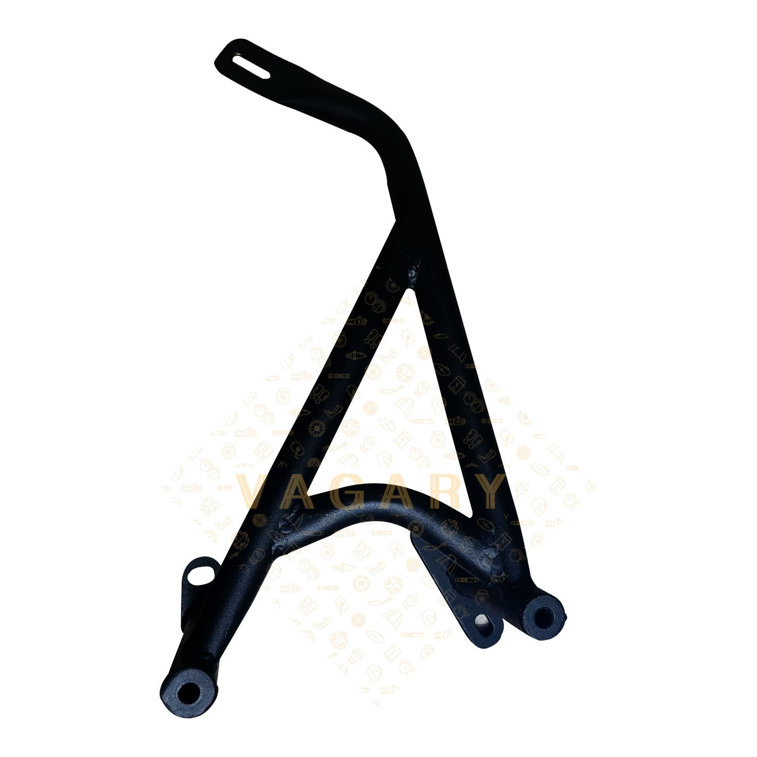 Vagary Heavy Duty Frame Slider Crash Guard for Bajaj Pulsar NS 200/ RS 200 (Black)