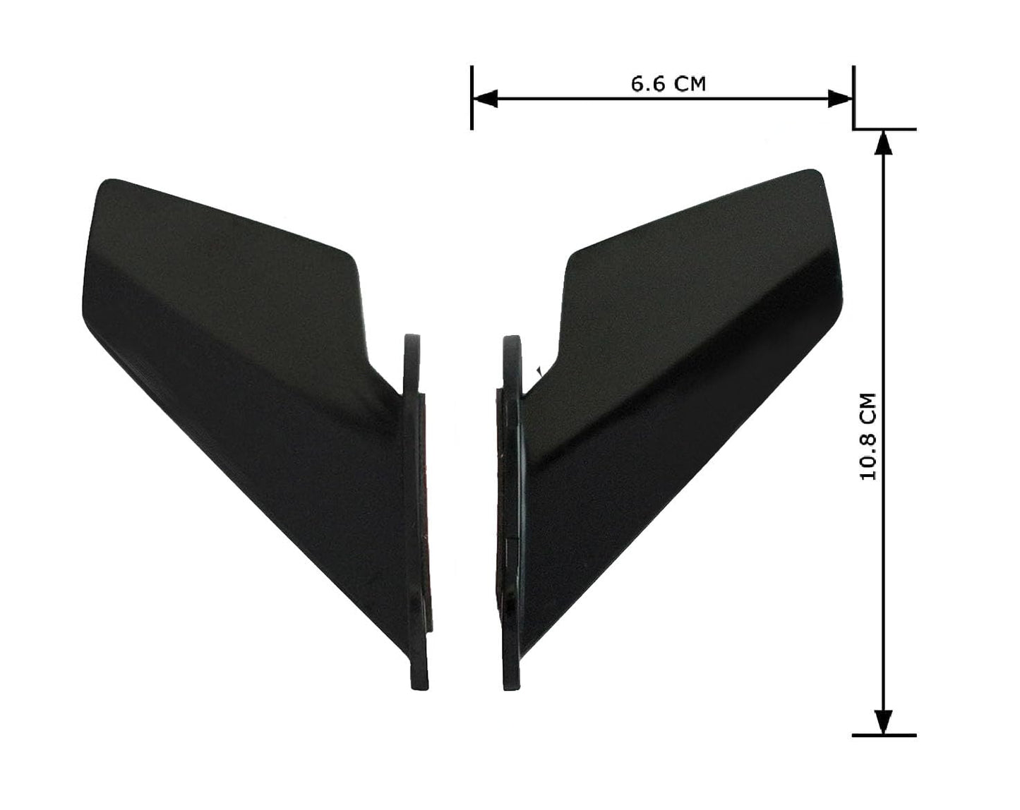 Vagary Motorcycle Small Winglets Universal Bike Winglets Side Bike Wings