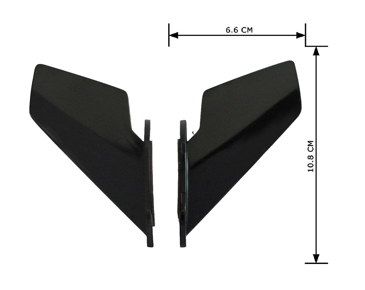 Vagary Motorcycle Small Winglets Universal Bike Winglets Side Bike Wings