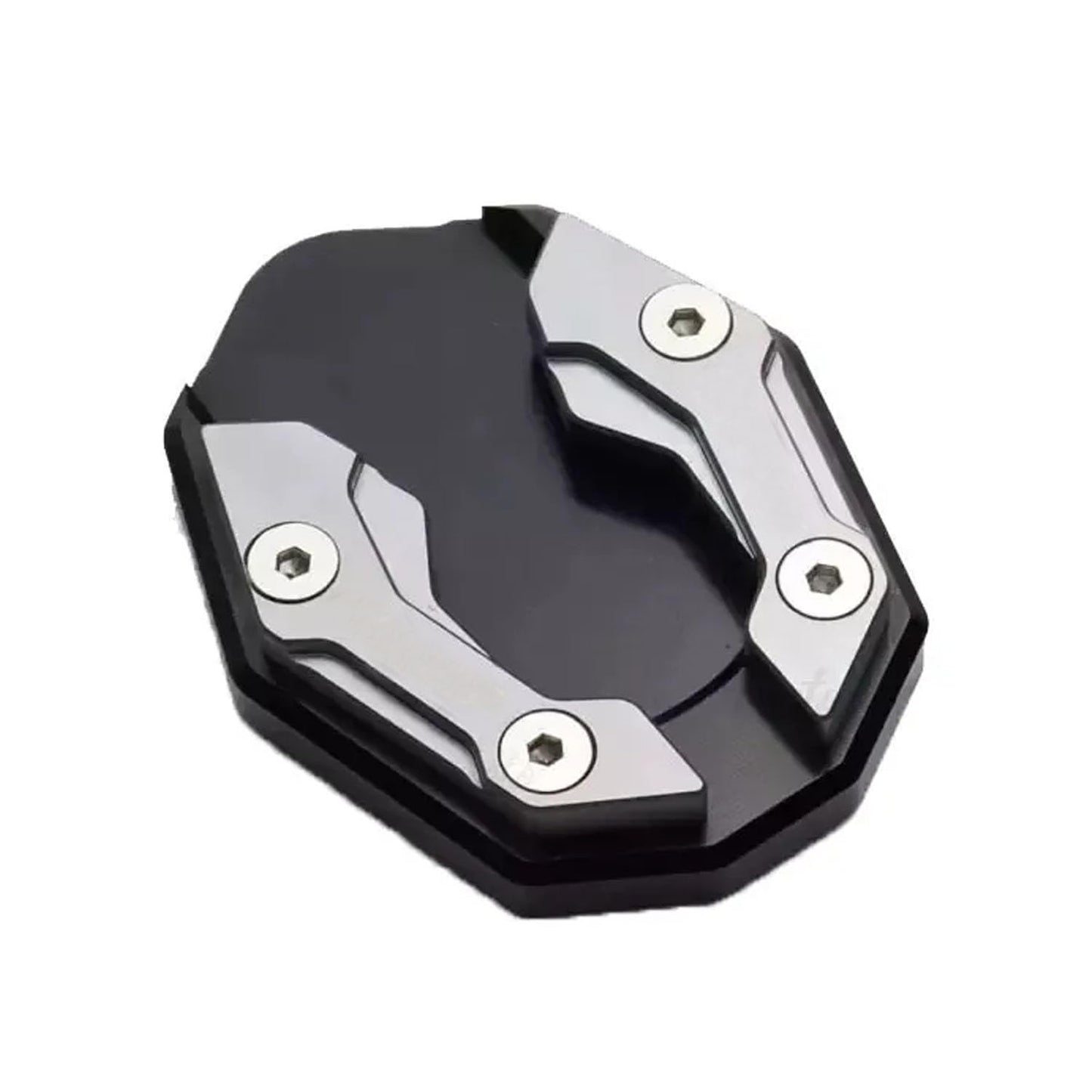 Vagary Kickstand Foot Side Stand Extender for Yamaha Aerox 155 (Silver)