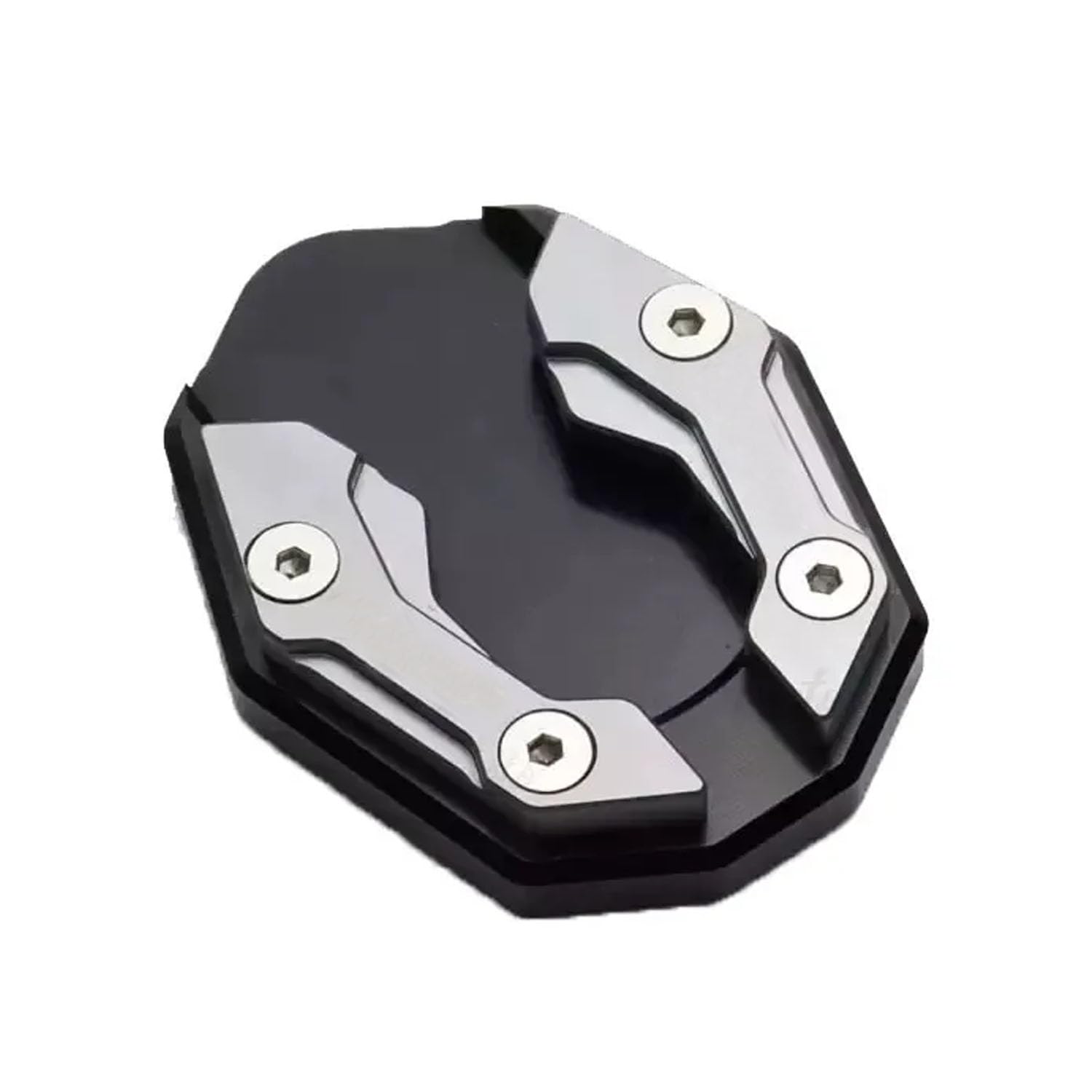 Vagary Kickstand Foot Side Stand Extender for Yamaha Aerox 155 (Silver)