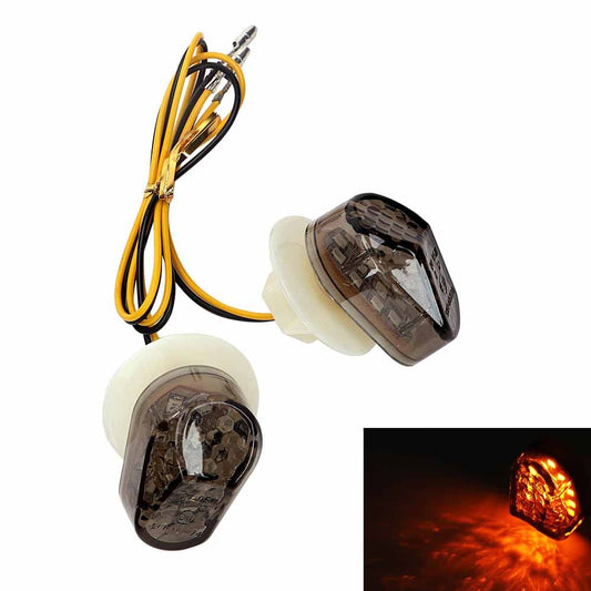 Vagary Universal Front Indicator Light for Yamaha, Suzuki, Kawasaki, Honda CBR, R15, R15 V2, Ninja (Yellow)