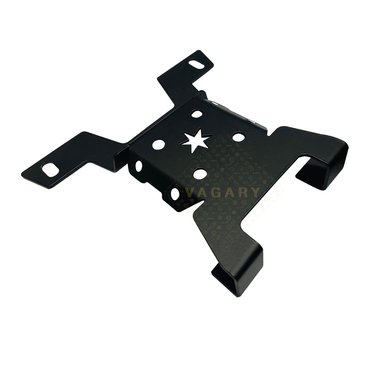 Vagary Jerry Can Mount/Holder/Bracket for RE Himalayan (BS6) (Pack of 1) -Black