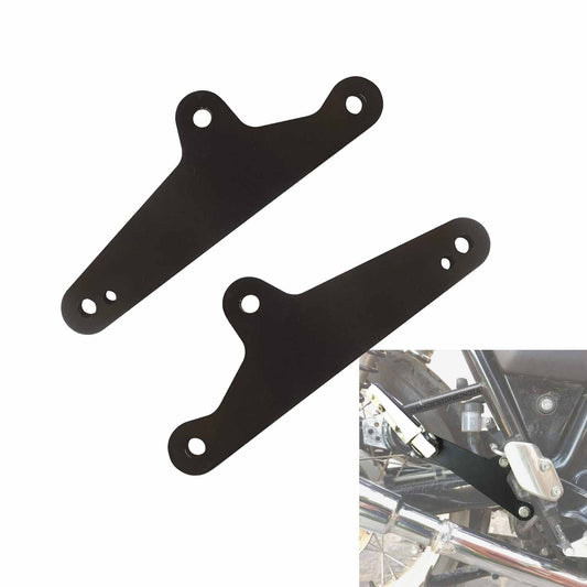 Vagary Heavy Metal Footrest for Royal Enfield Interceptor 650 Foot Rest (Black)