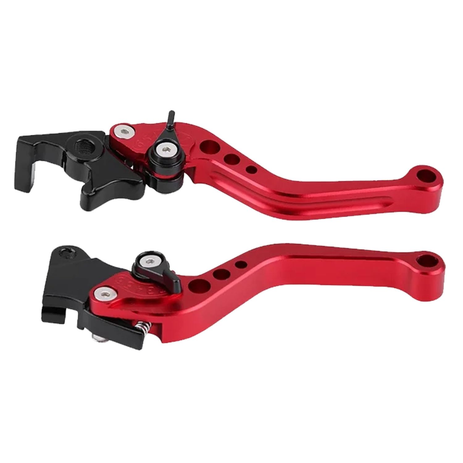 Vagary Red Heavy Duty 6 Positions Adjustment Polished Clutch Brake Lever For Bajaj Pulsar Ns 200, N160