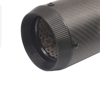 Vagary Universal Austin Racing Sports Silencer/Exhaust Muffler Pipe Kawasaki, Honda, KTM, Suzuki Universal For Bike Full Exhaust System (Stainless Steel)