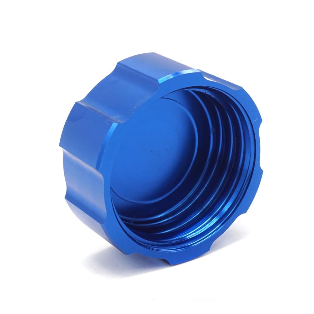 Vagary Fluid Reservoir Cap/Rear Oil Cap for Yamaha R15 V3, V4, R15M, MT-15, FZX, FZ (Blue)