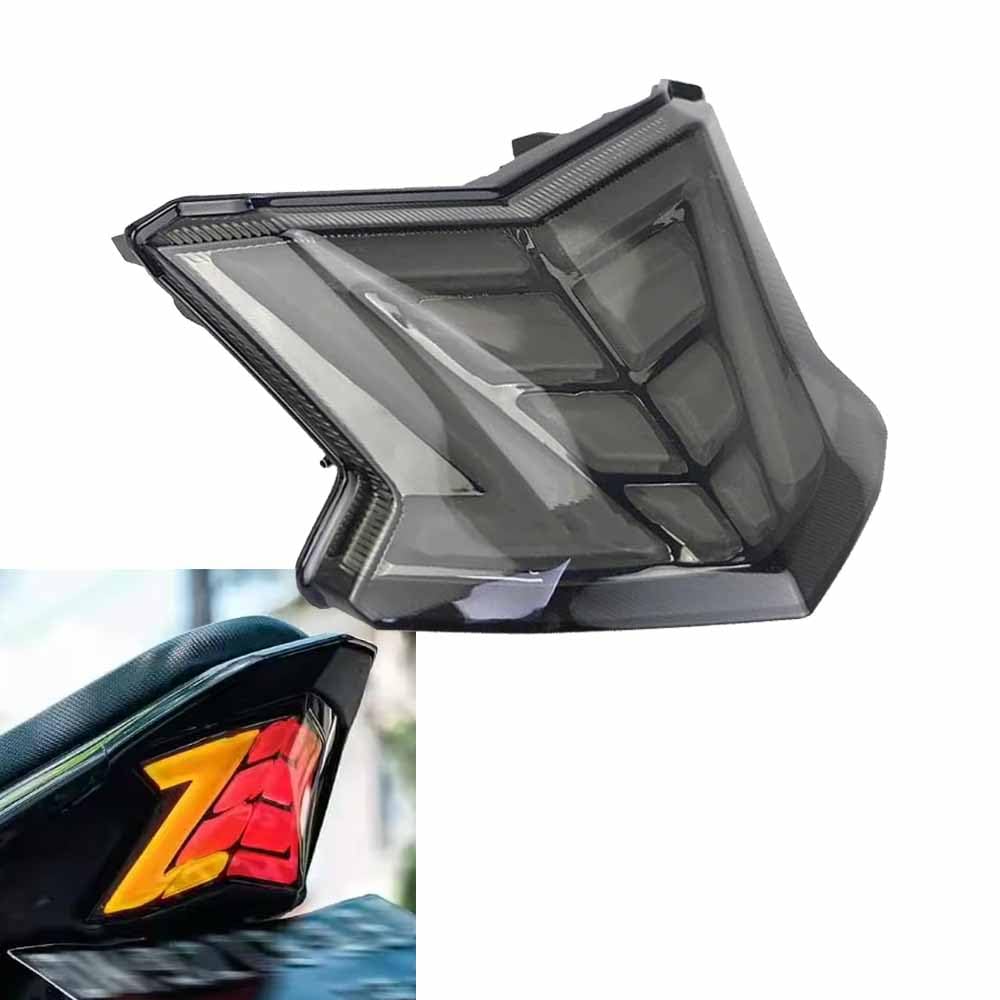 Vagary Motorcycle stop Lamp Led Rear Led Tail Light For Kawasaki Z900 II Ninja 250 300 (Red)