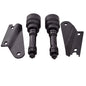 Vagary Pulsar Rs 200 Frame Slider Crash Guard with Brackets (Black)