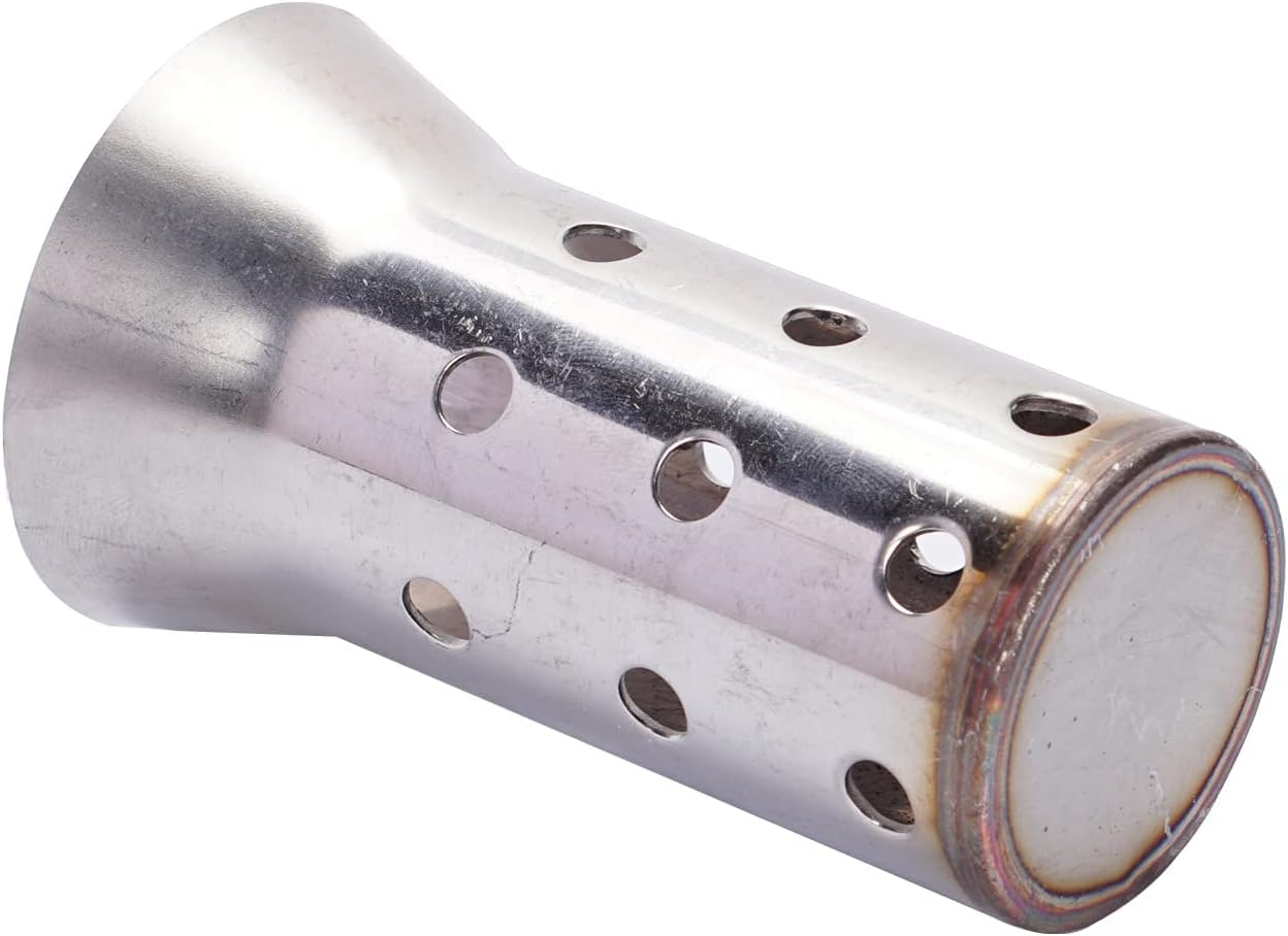 Vagary Motorcycle Exhaust Muffler Silencer Stainless Steel DB Killer Insert Noise Eliminator 51mm Diameter