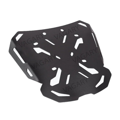 Vagary Universal Bike Backrack Top Box Base Plate for Luggage Rack Top Rack Carrier for Himalayan 450