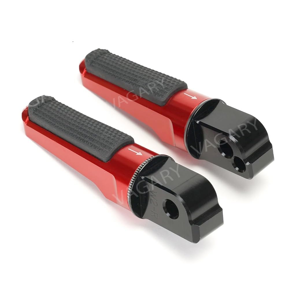 Vagary Pedals Rear Foot Pegs Passenger Footrests For Yamaha R15 V3, V4, R15M, MT-15, V2, FZ-X KTM, Suzuki, Aerox 155, NS 200 (Golden)