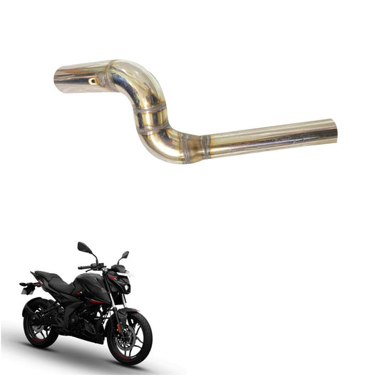 Vagary Exhaust Middle Muffler Bend Pipe for Bajaj Pulsar N160/ N250