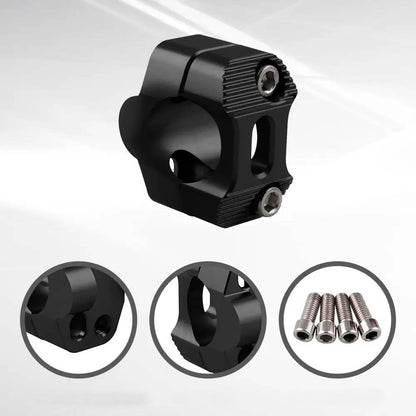 Vagary Universal Handlebar Riser/Raiser Handle Clamps Riser For All Bike(Black)