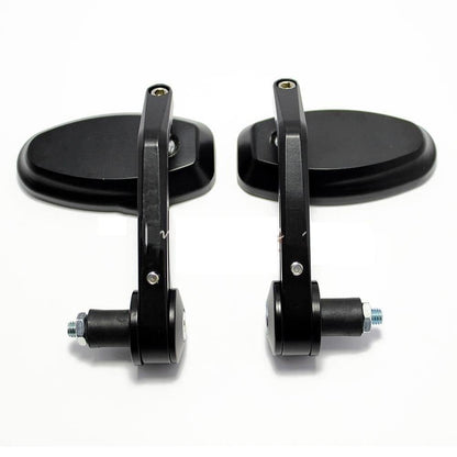 Vagary Aluminium Motorcycle Handlebar Mirrors for RE Bullet Classic 350, Hunter 350, Meteor 350, Reborn, GT 650, Duke 200 390, Pulsar 150 220