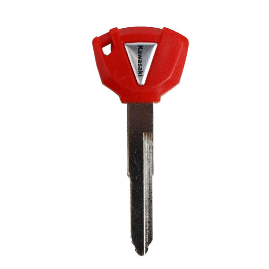 Vagary Blank Blade Uncut Bike Key for Kawasaki Z650 Z900 Z1000 Ninja ZX-6R ZX-7R ZX-9R ZX-10R ZX-12R ZX-14R (1PC)-RED