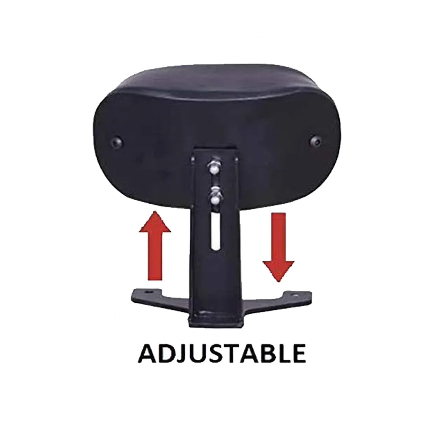 Vagary Heavy Quality Adjustable Backrest for Bajaj Dominar 250 or 400 (Black)